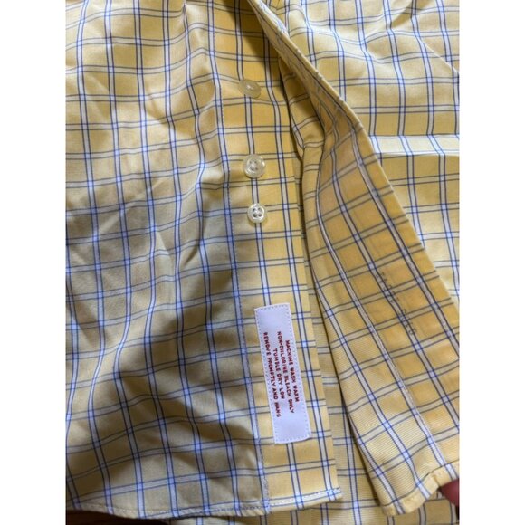 Brooks Brothers Shirt Men Sz 16-6/7 Traditional The Original Polo Shirt Non Iron - Picture 6 of 10